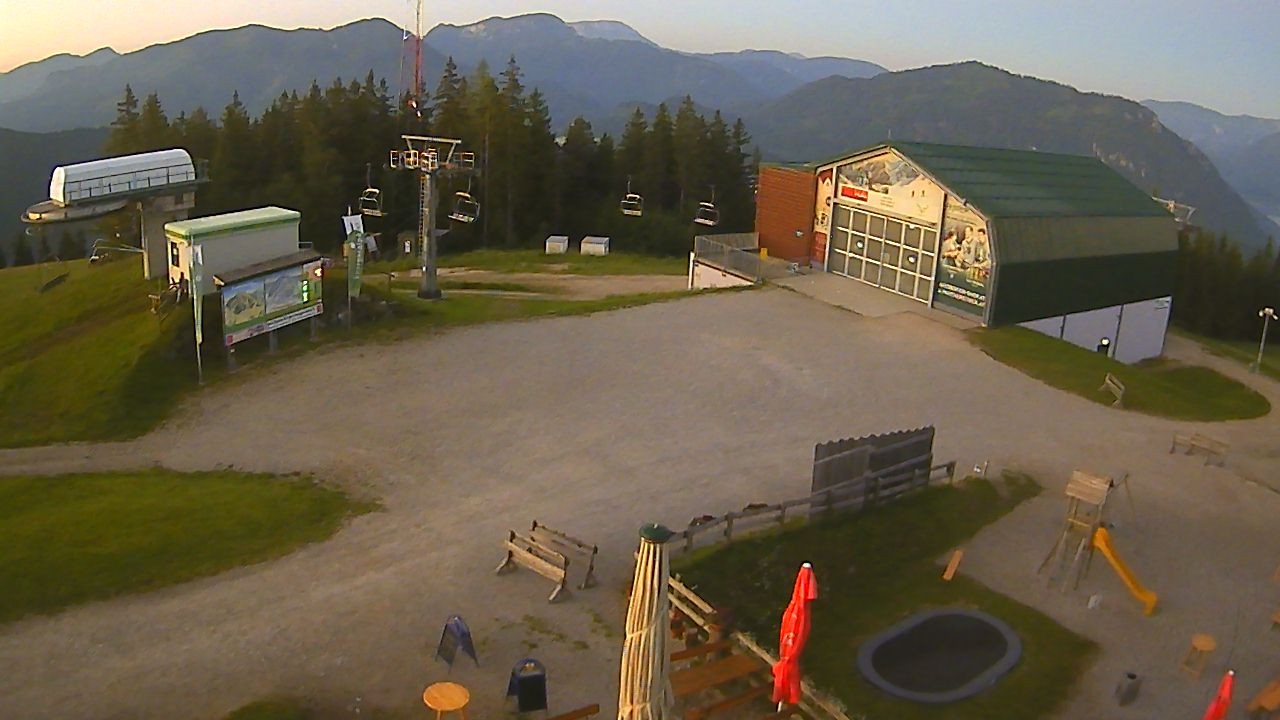 Archiv Foto Webcam Bürgeralpe Mariazell Bergstation