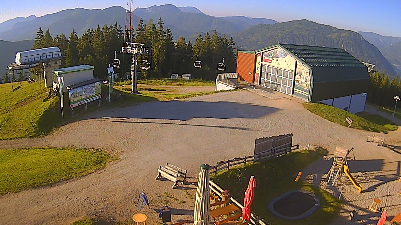 Archiv Foto Webcam Bürgeralpe Mariazell Bergstation