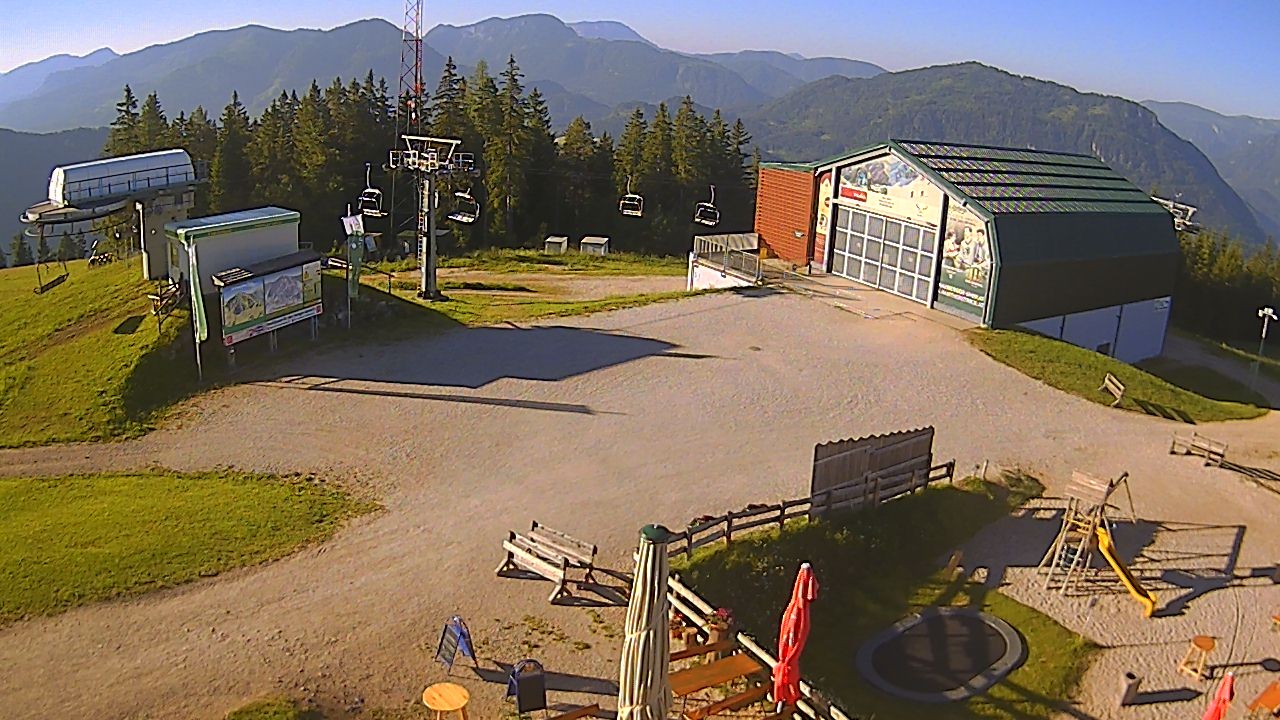 Archiv Foto Webcam Bürgeralpe Mariazell Bergstation