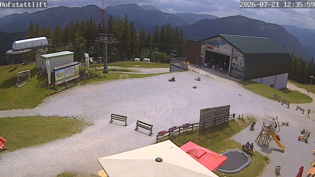 Archiv Foto Webcam Bürgeralpe Mariazell Bergstation