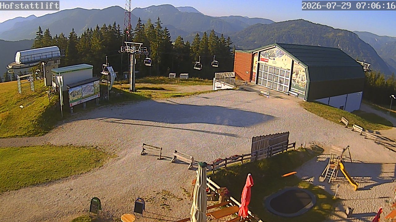 Archiv Foto Webcam Bürgeralpe Mariazell Bergstation