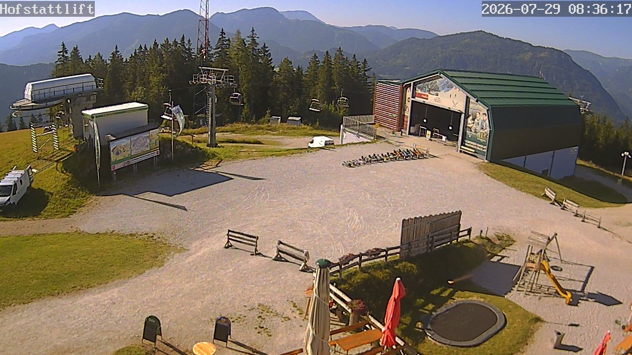 Archiv Foto Webcam Bürgeralpe Mariazell Bergstation
