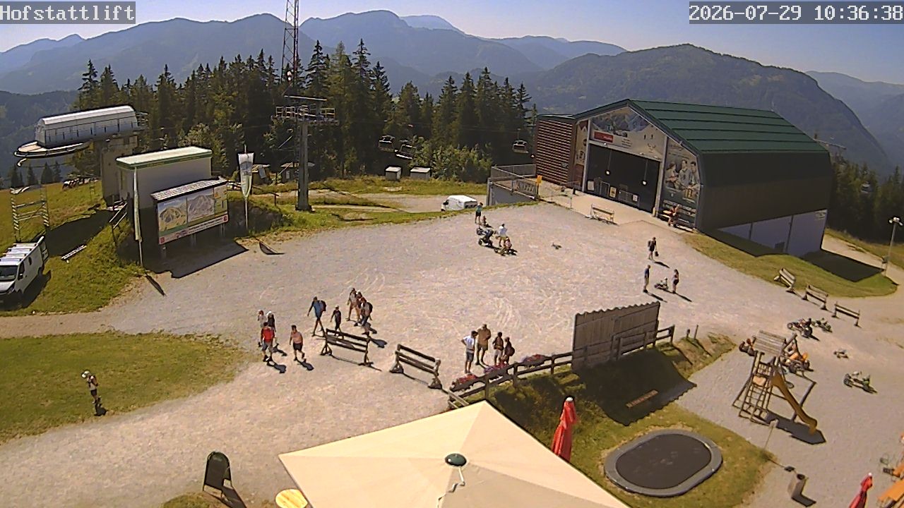 Archiv Foto Webcam Bürgeralpe Mariazell Bergstation