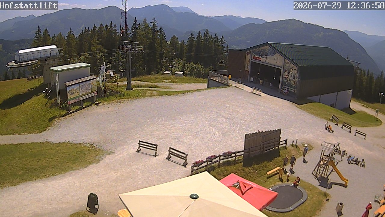 Archiv Foto Webcam Bürgeralpe Mariazell Bergstation