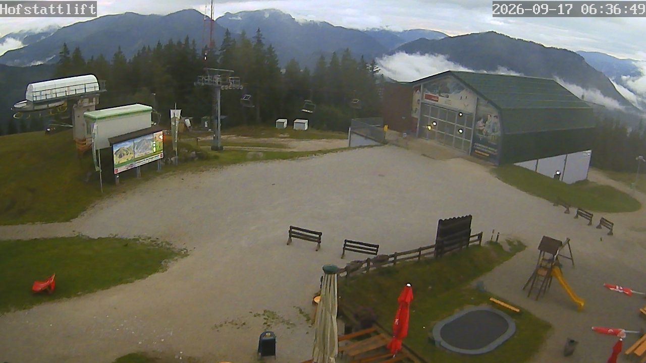 Archiv Foto Webcam Bürgeralpe Mariazell Bergstation