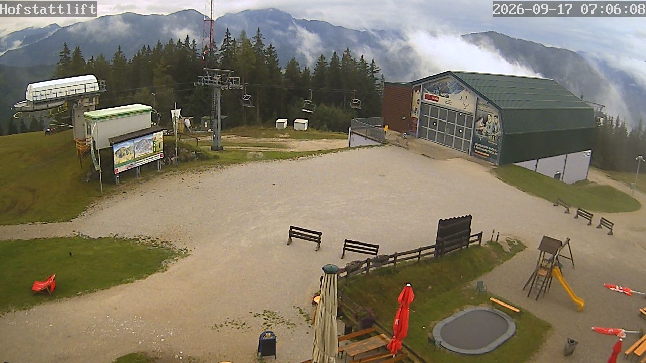 Archiv Foto Webcam Bürgeralpe Mariazell Bergstation