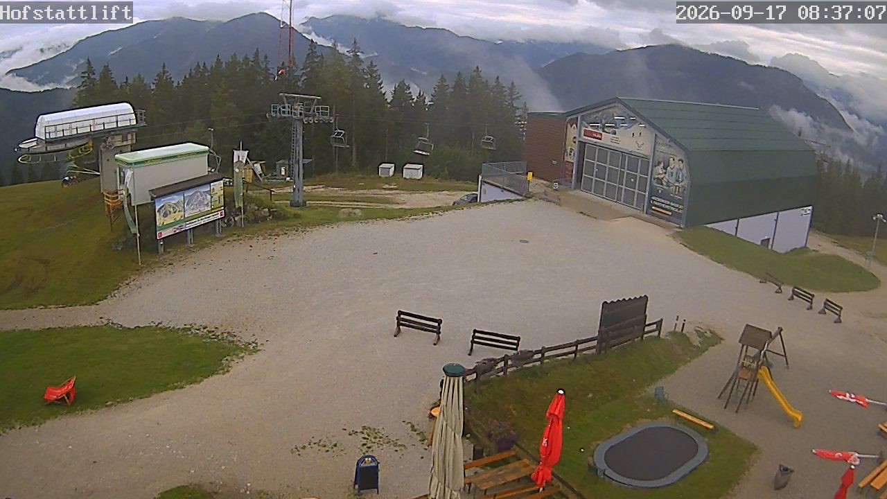 Archiv Foto Webcam Bürgeralpe Mariazell Bergstation
