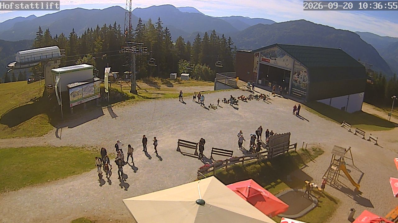 Archiv Foto Webcam Bürgeralpe Mariazell Bergstation