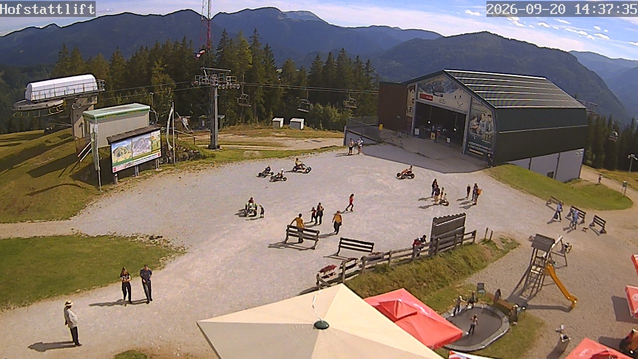 Archiv Foto Webcam Bürgeralpe Mariazell Bergstation
