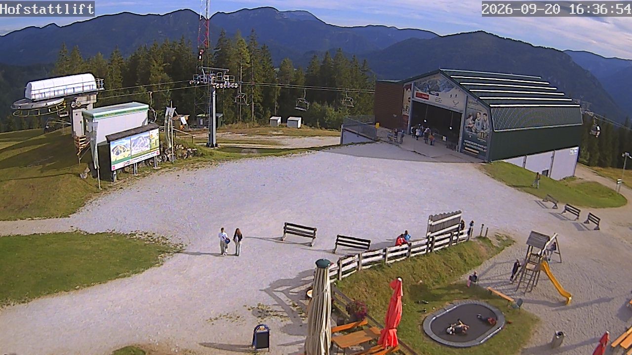 Archiv Foto Webcam Bürgeralpe Mariazell Bergstation