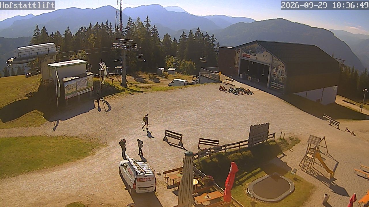 Archiv Foto Webcam Bürgeralpe Mariazell Bergstation