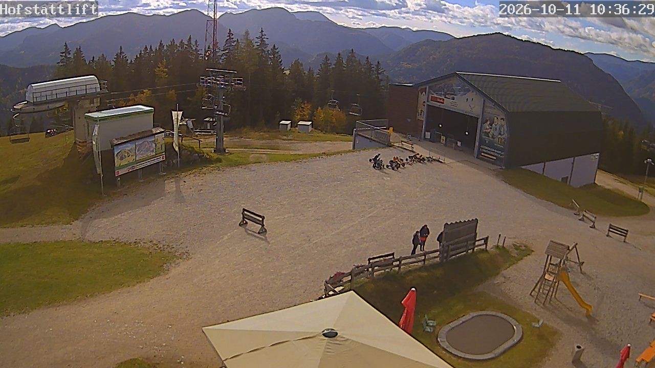 Archiv Foto Webcam Bürgeralpe Mariazell Bergstation