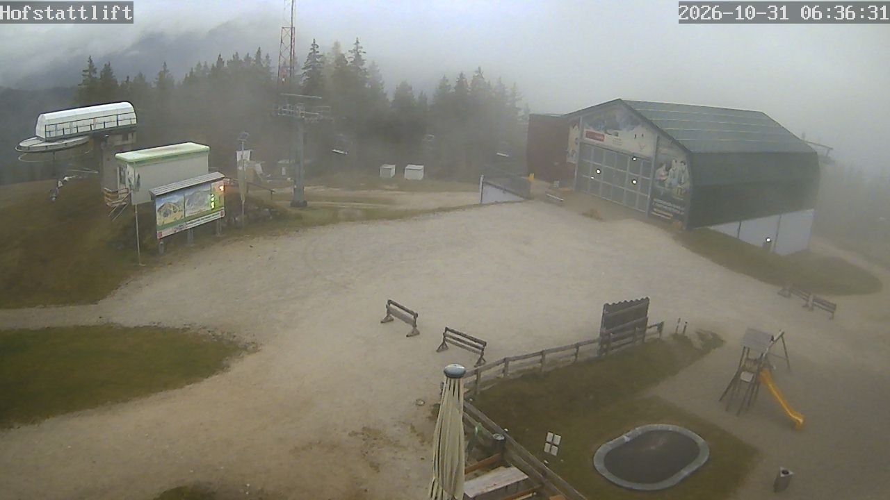 Archiv Foto Webcam Bürgeralpe Mariazell Bergstation