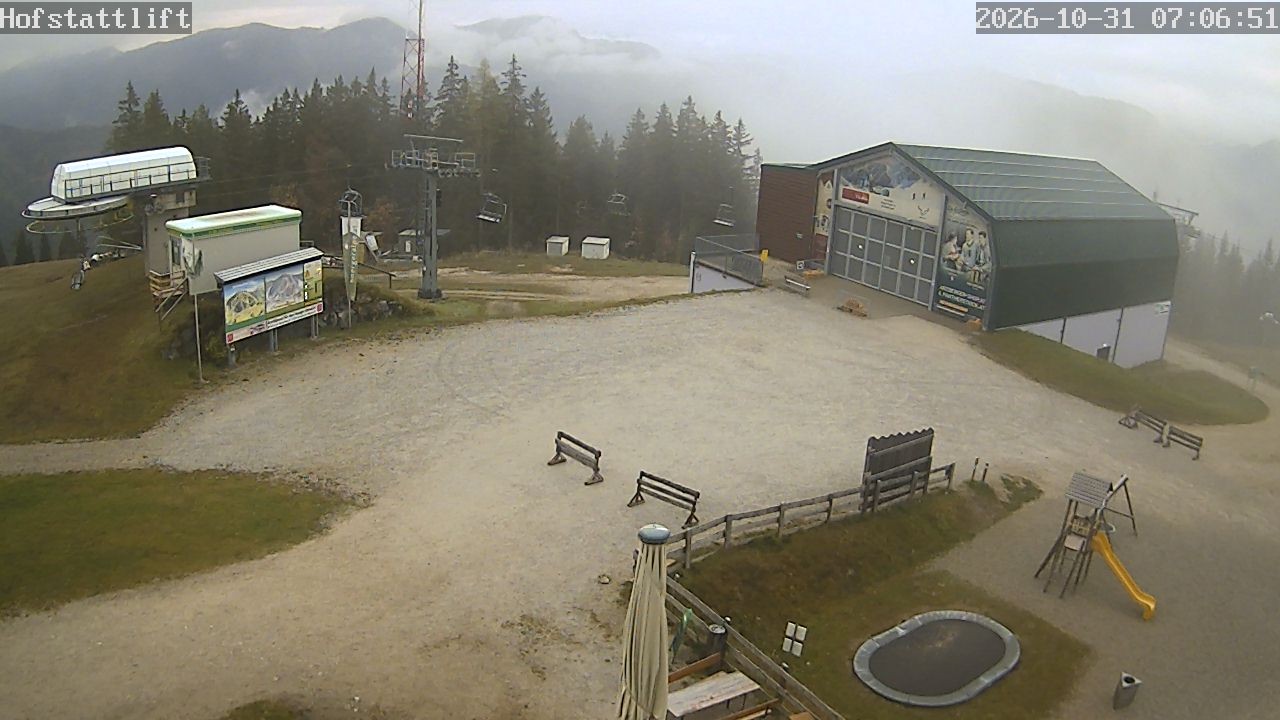 Archiv Foto Webcam Bürgeralpe Mariazell Bergstation