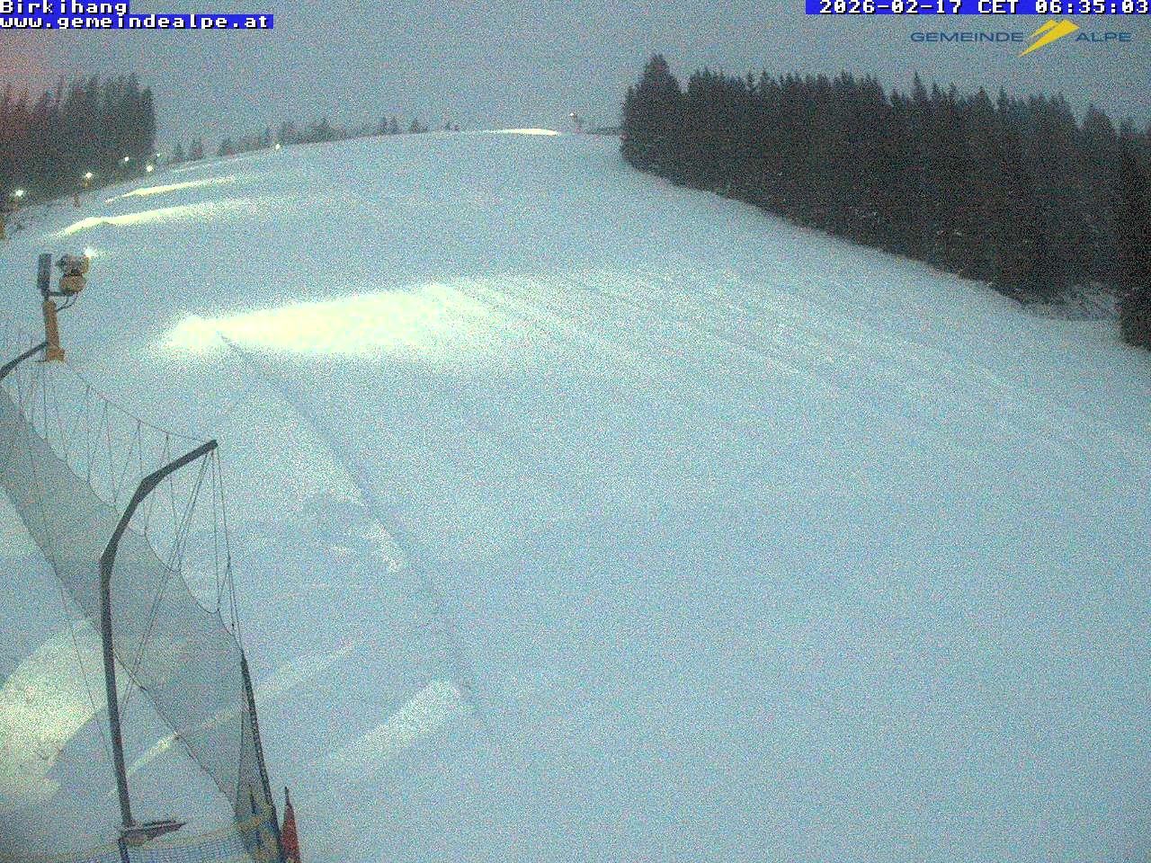 Archived image Webcam Gemeindealpe Mitterbach near Mariazell