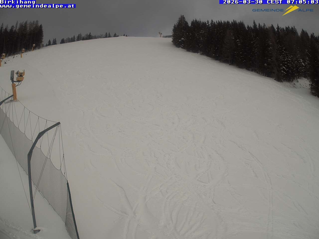 Archived image Webcam Gemeindealpe Mitterbach near Mariazell
