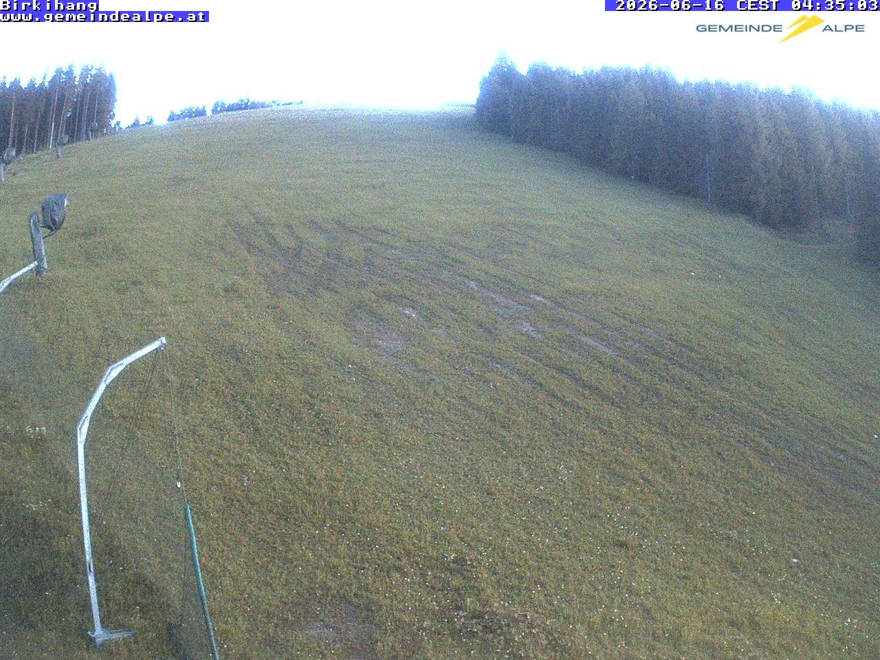 Archived image Webcam Gemeindealpe Mitterbach near Mariazell