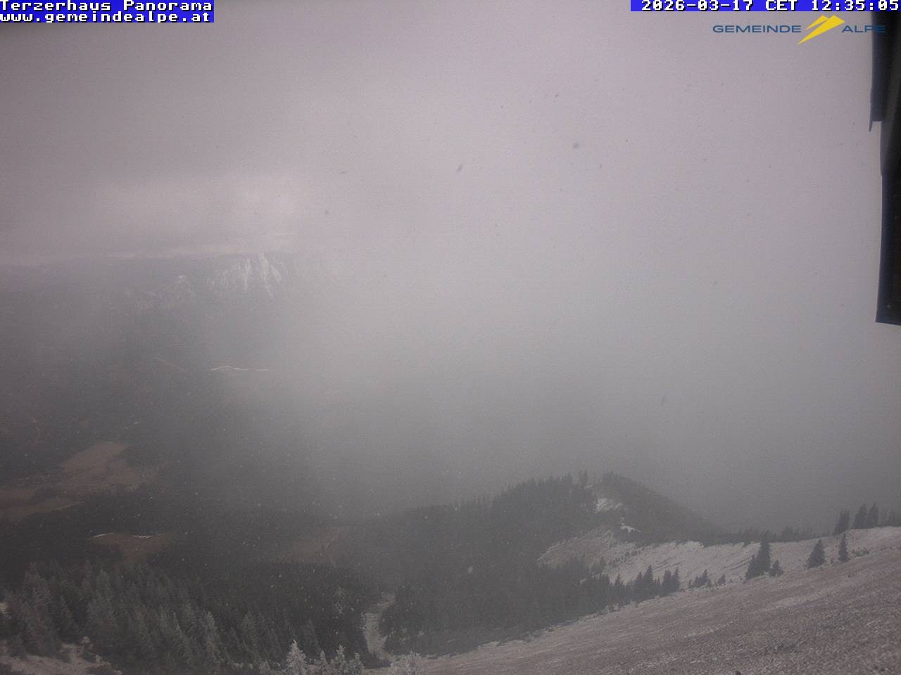 Archiv Foto Webcam Gemeindealpe Mitterbach Panorama Terzerhaus