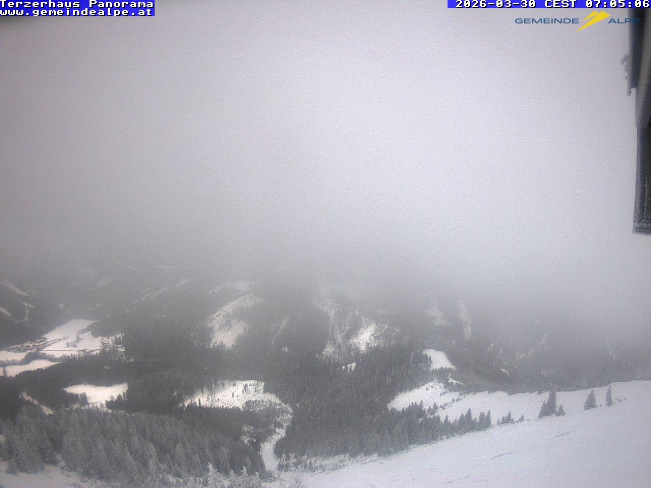 Archiv Foto Webcam Gemeindealpe Mitterbach Panorama Terzerhaus