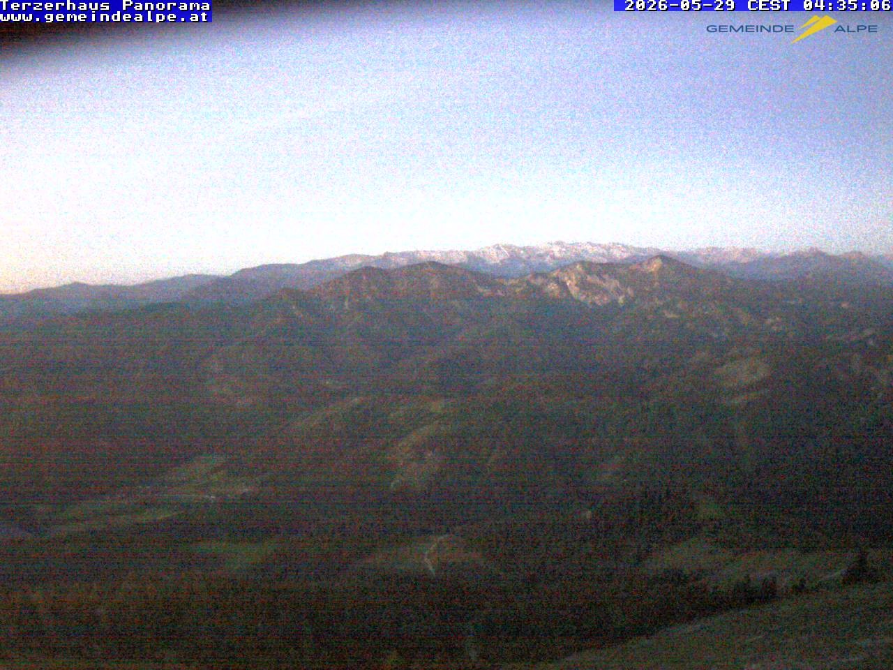 Archiv Foto Webcam Gemeindealpe Mitterbach Panorama Terzerhaus