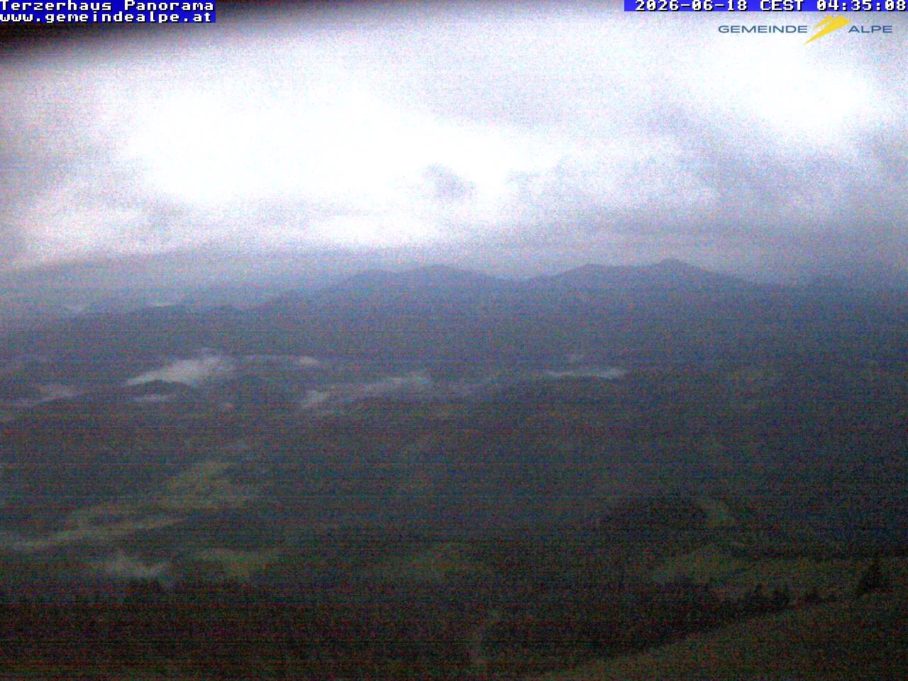 Archiv Foto Webcam Gemeindealpe Mitterbach Panorama Terzerhaus