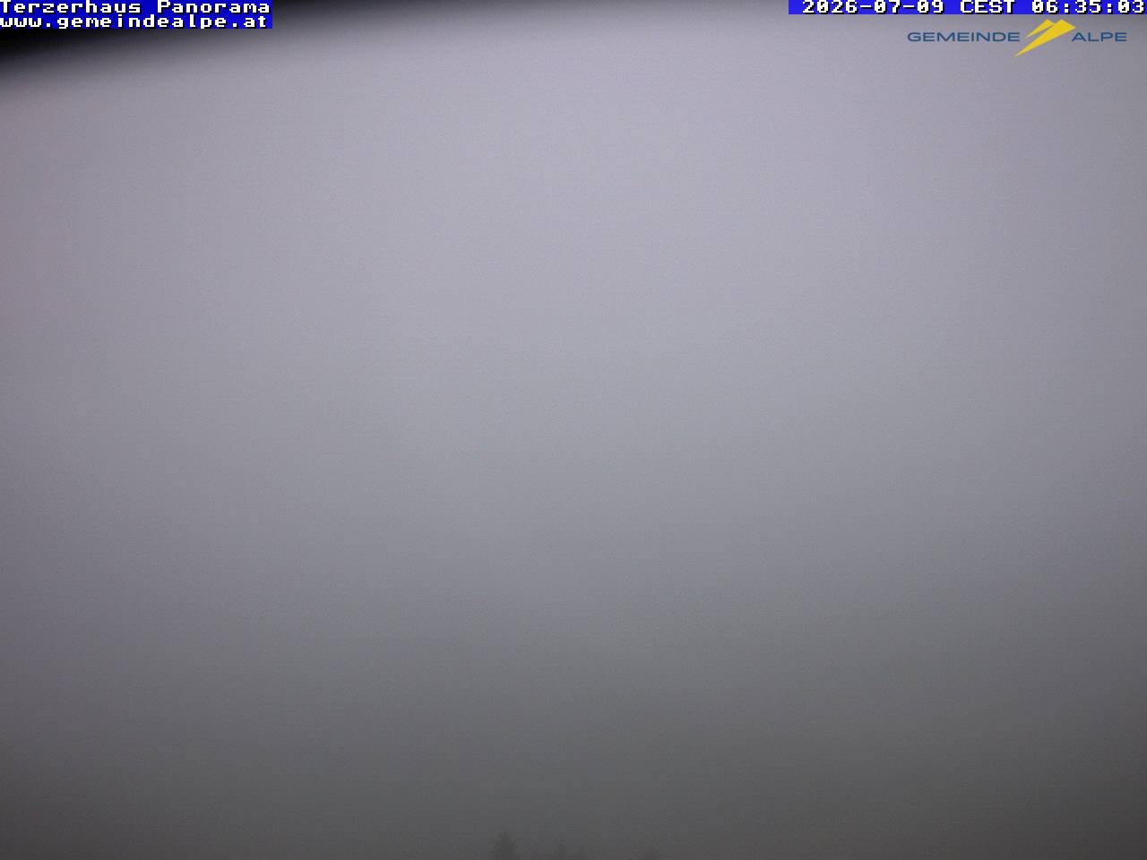Archiv Foto Webcam Gemeindealpe Mitterbach Panorama Terzerhaus