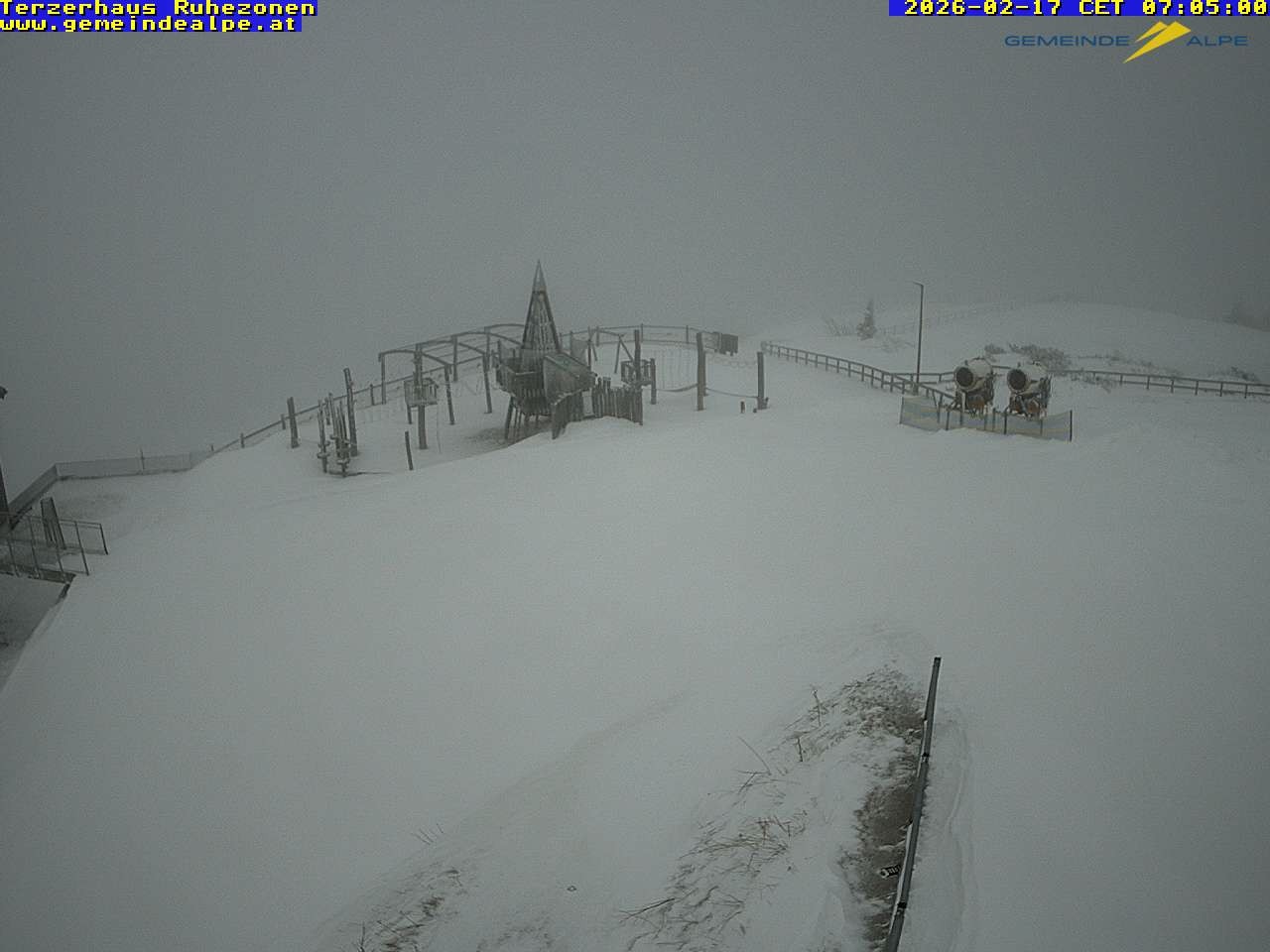 Archiv Foto Webcam Gemeindealpe Mitterbach Spielplatz / Terzerhaus