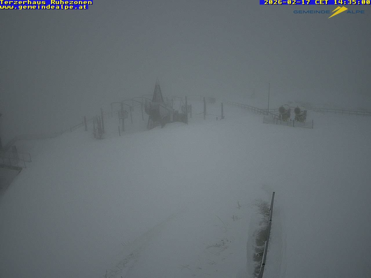 Archiv Foto Webcam Gemeindealpe Mitterbach Spielplatz / Terzerhaus