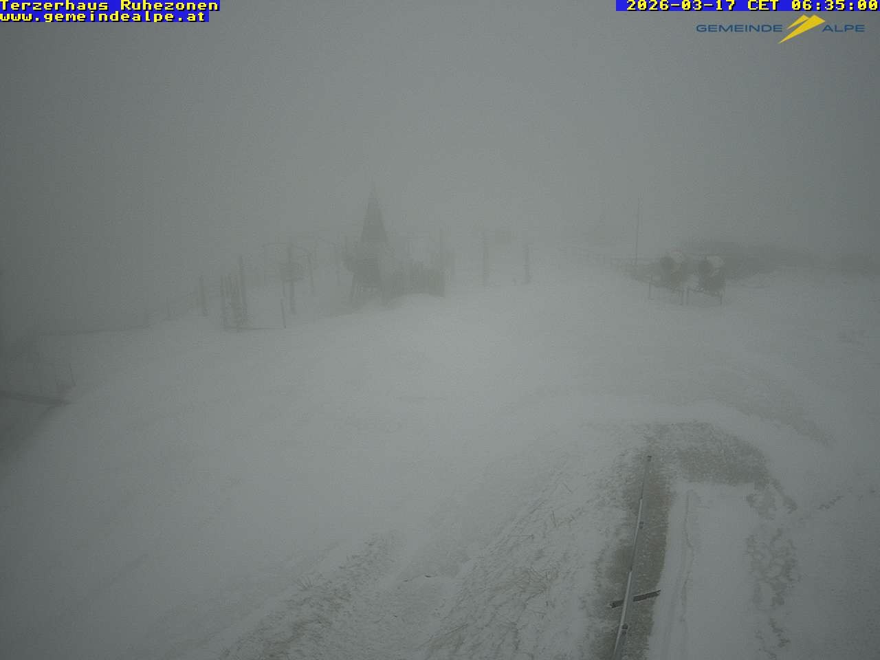 Archiv Foto Webcam Gemeindealpe Mitterbach Spielplatz / Terzerhaus