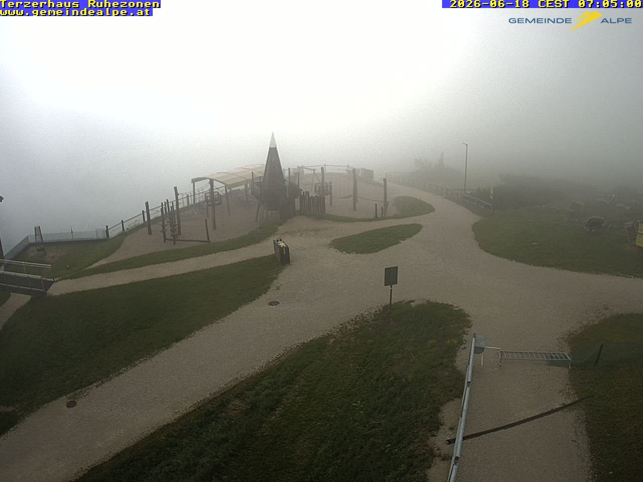 Archiv Foto Webcam Gemeindealpe Mitterbach Spielplatz / Terzerhaus