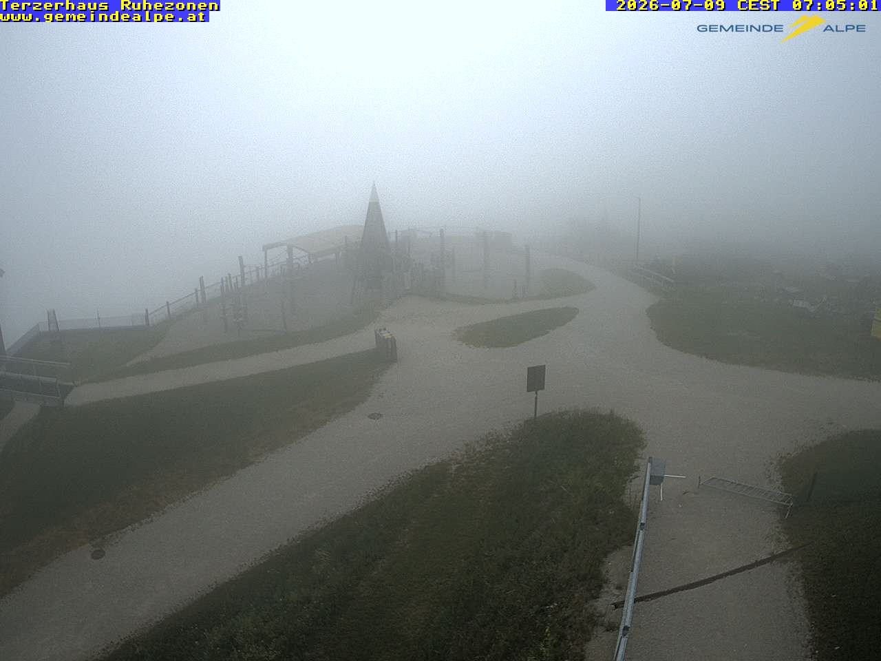 Archiv Foto Webcam Gemeindealpe Mitterbach Spielplatz / Terzerhaus