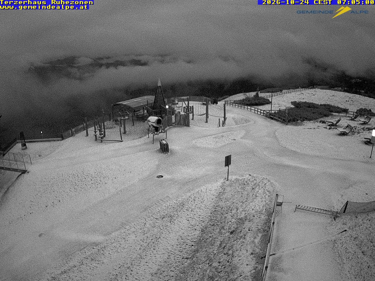 Archiv Foto Webcam Gemeindealpe Mitterbach Spielplatz / Terzerhaus