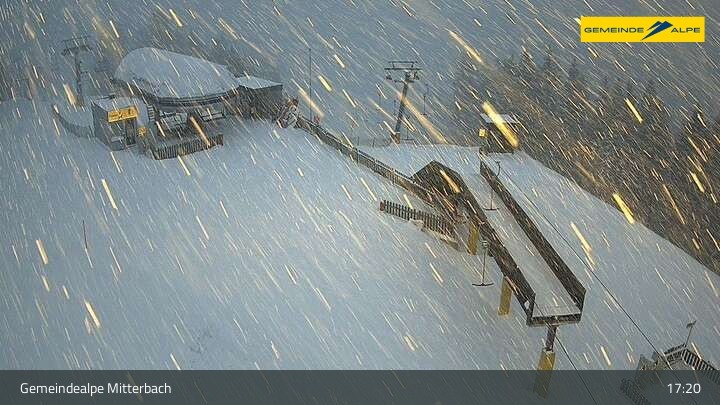Archiv Foto Webcam Berghütte s'Balzplatzerl Gemeindealpe Mitterbach