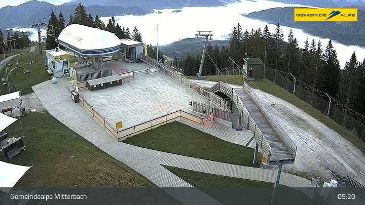 Archiv Foto Webcam Berghütte s'Balzplatzerl Gemeindealpe Mitterbach