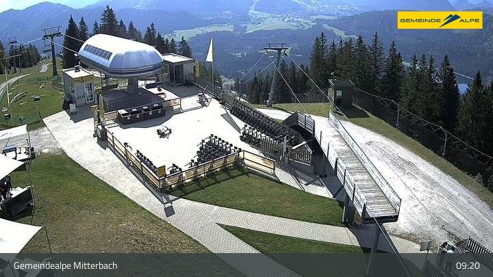 Archiv Foto Webcam Berghütte s'Balzplatzerl Gemeindealpe Mitterbach
