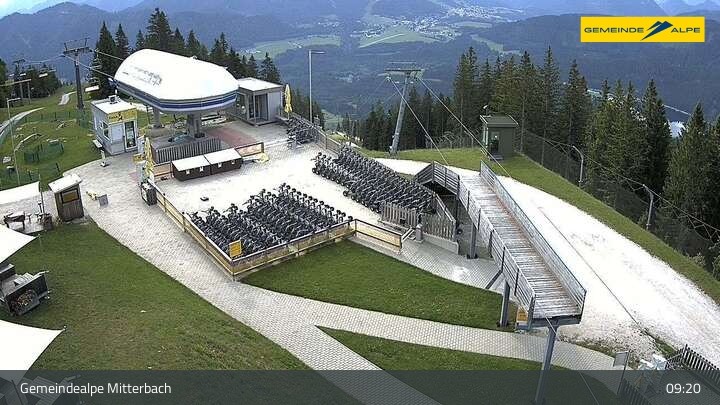 Archiv Foto Webcam Berghütte s'Balzplatzerl Gemeindealpe Mitterbach