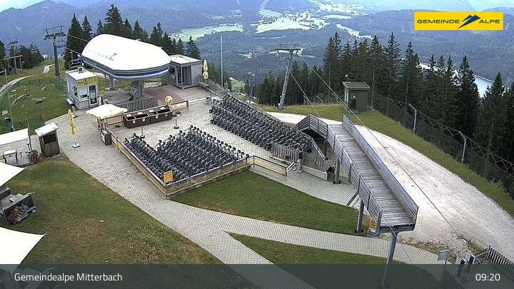 Archiv Foto Webcam Berghütte s'Balzplatzerl Gemeindealpe Mitterbach