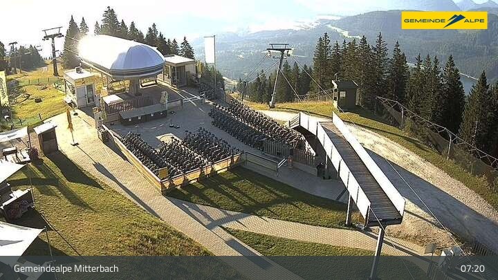 Archiv Foto Webcam Berghütte s'Balzplatzerl Gemeindealpe Mitterbach
