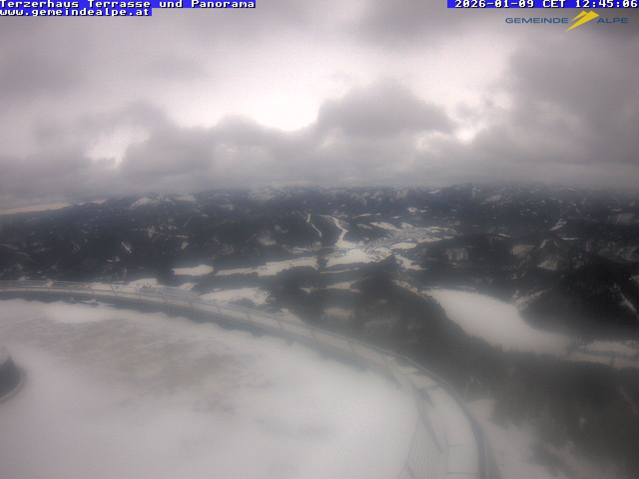 Archived image Webcam Panoramic View Terzerhaus - Mitterbach