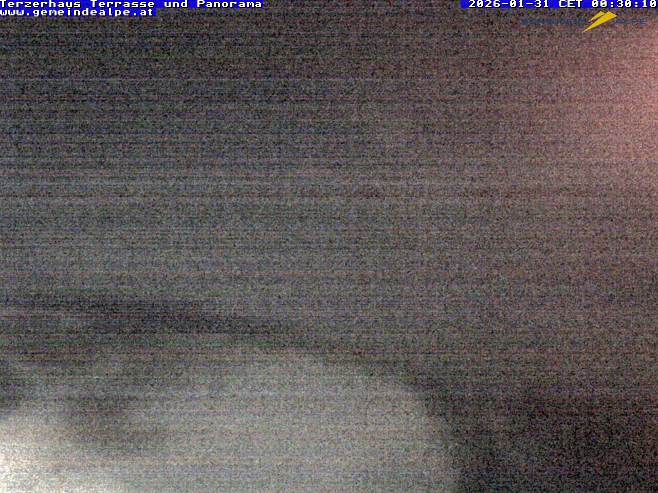 Archiv Foto Webcam Panoramablick Terzerhaus Terrasse Gemeindealpe Mitterbach