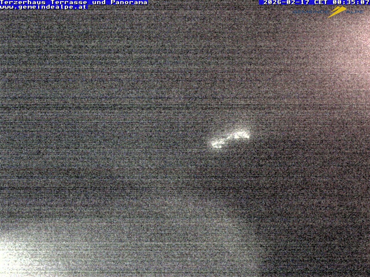 Archiv Foto Webcam Panoramablick Terzerhaus Terrasse Gemeindealpe Mitterbach