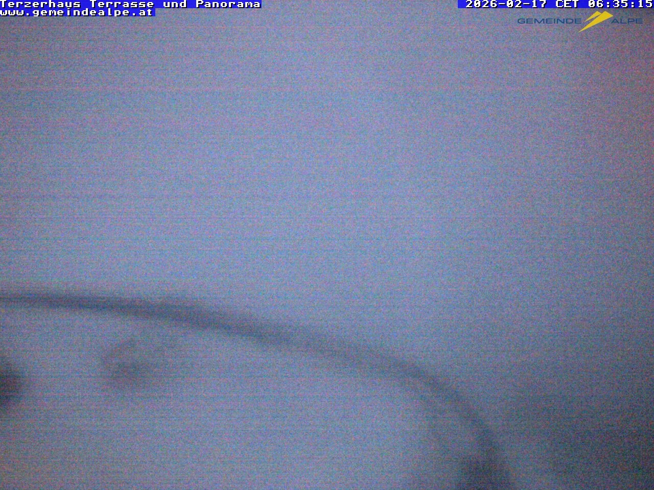 Archiv Foto Webcam Panoramablick Terzerhaus Terrasse Gemeindealpe Mitterbach