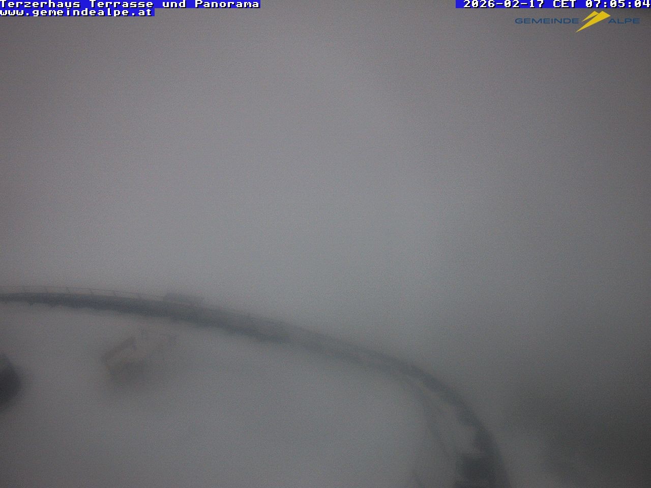 Archiv Foto Webcam Panoramablick Terzerhaus Terrasse Gemeindealpe Mitterbach