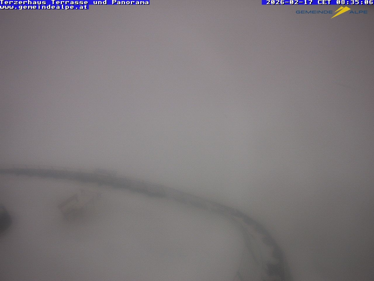 Archiv Foto Webcam Panoramablick Terzerhaus Terrasse Gemeindealpe Mitterbach