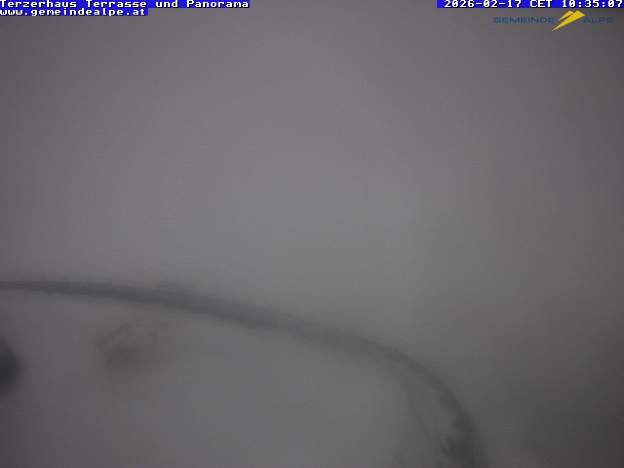 Archiv Foto Webcam Panoramablick Terzerhaus Terrasse Gemeindealpe Mitterbach