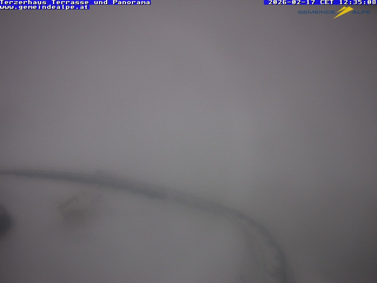 Archiv Foto Webcam Panoramablick Terzerhaus Terrasse Gemeindealpe Mitterbach