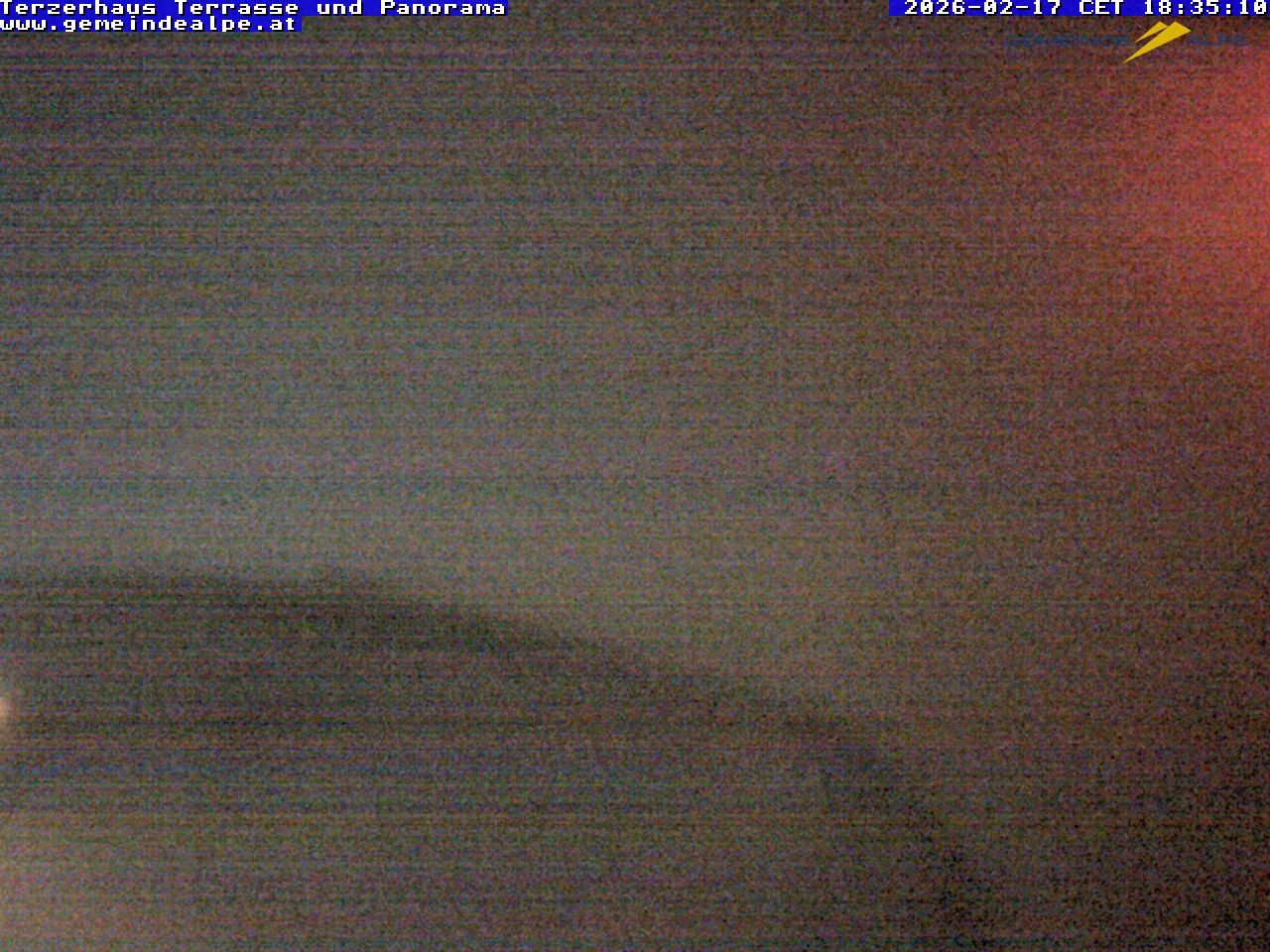 Archiv Foto Webcam Panoramablick Terzerhaus Terrasse Gemeindealpe Mitterbach