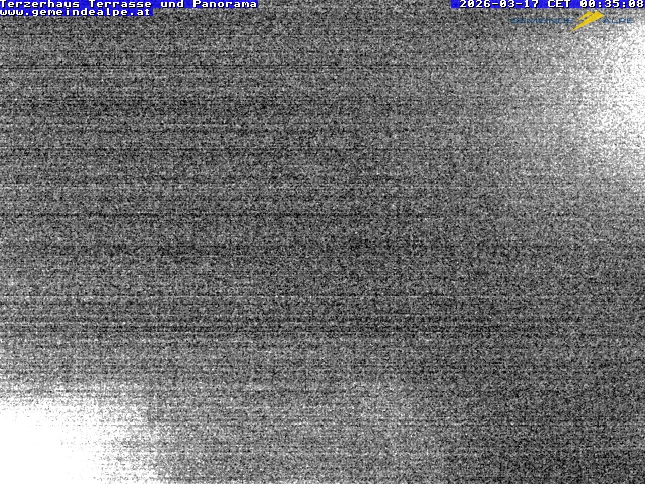 Archiv Foto Webcam Panoramablick Terzerhaus Terrasse Gemeindealpe Mitterbach