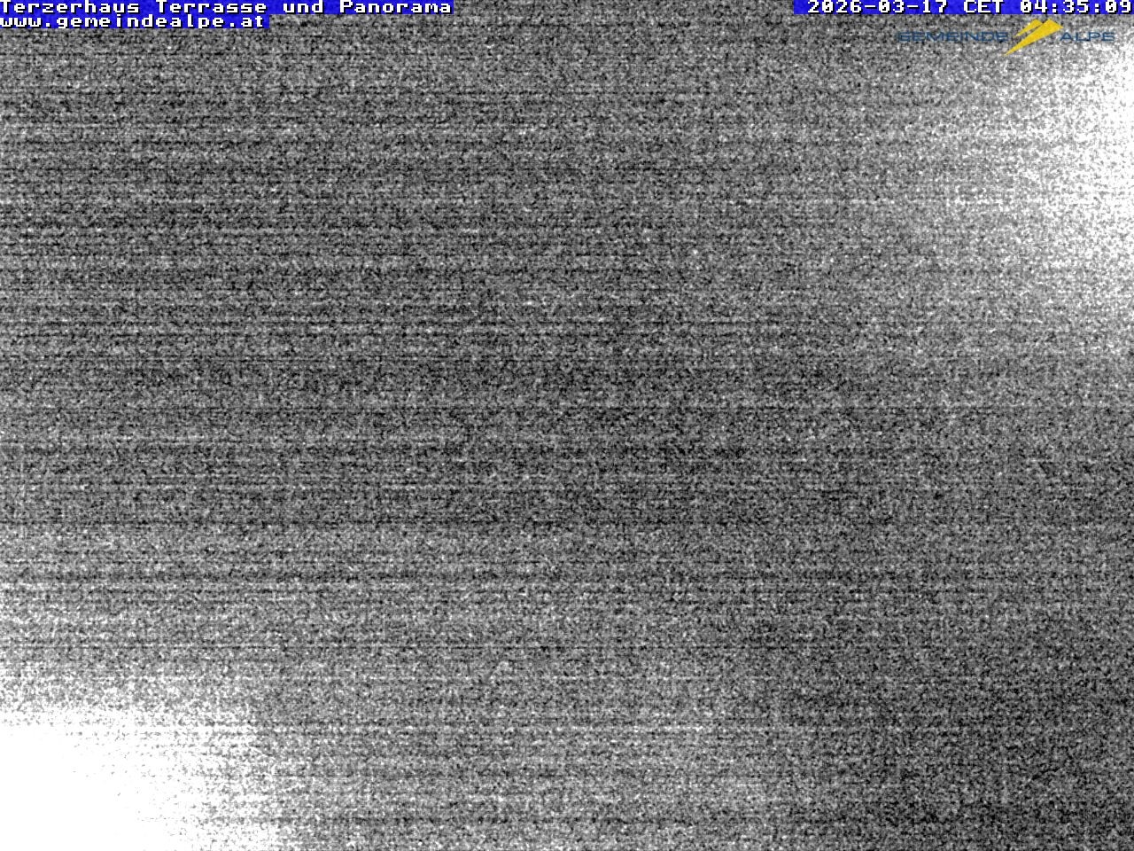 Archiv Foto Webcam Panoramablick Terzerhaus Terrasse Gemeindealpe Mitterbach