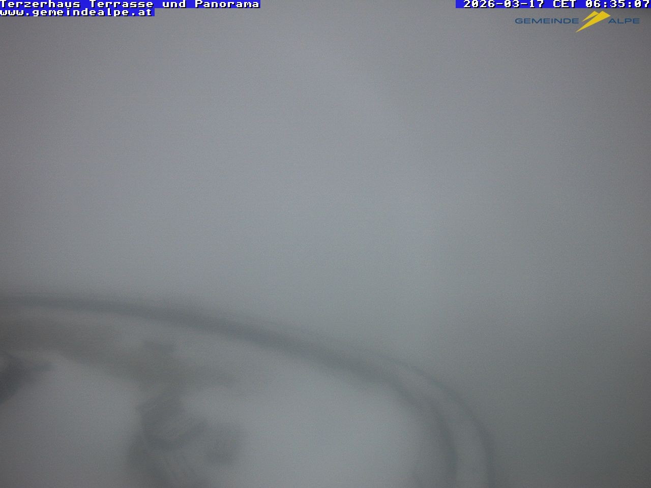 Archiv Foto Webcam Panoramablick Terzerhaus Terrasse Gemeindealpe Mitterbach